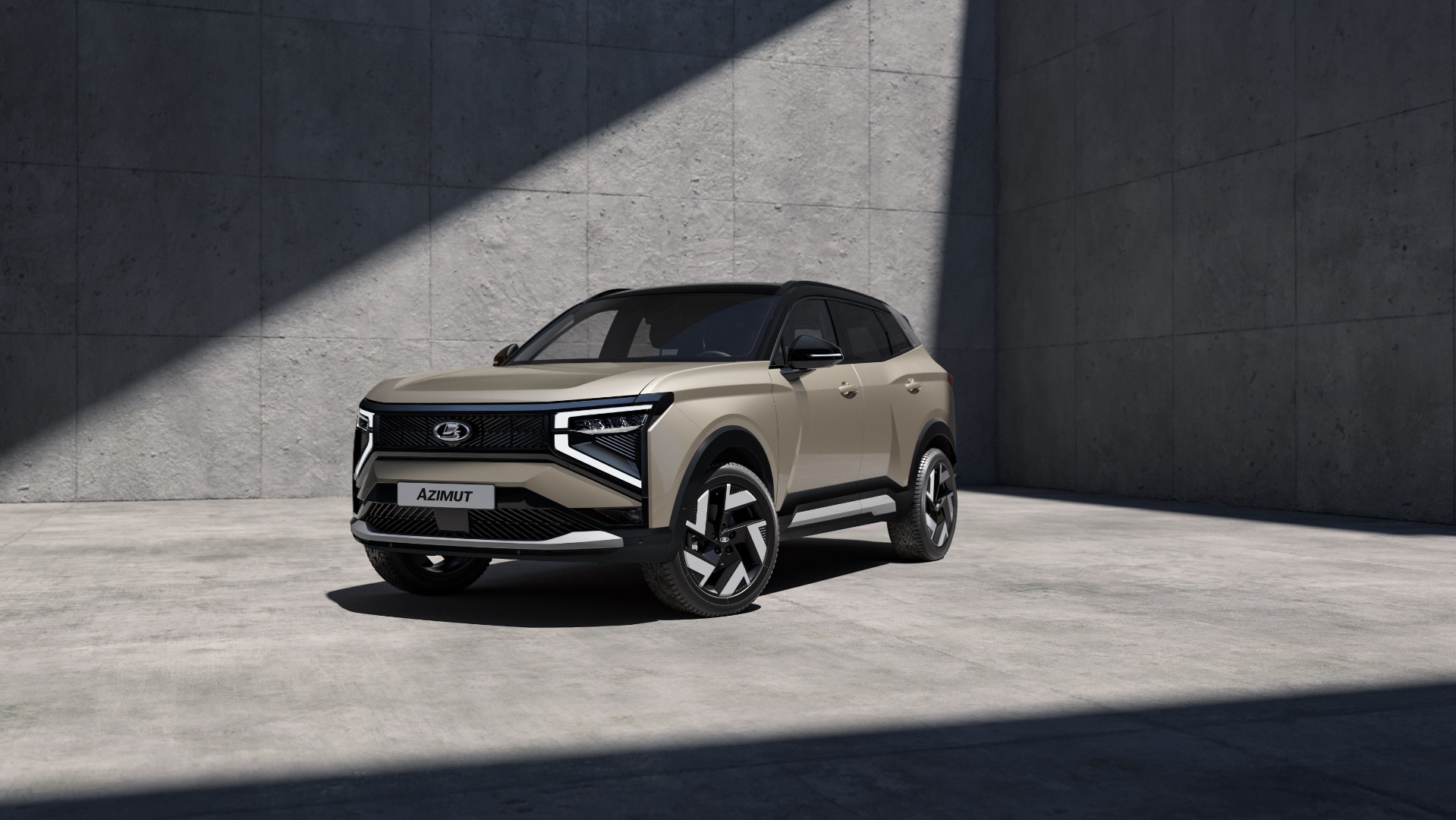 LADA Azimut спереди и сбоку