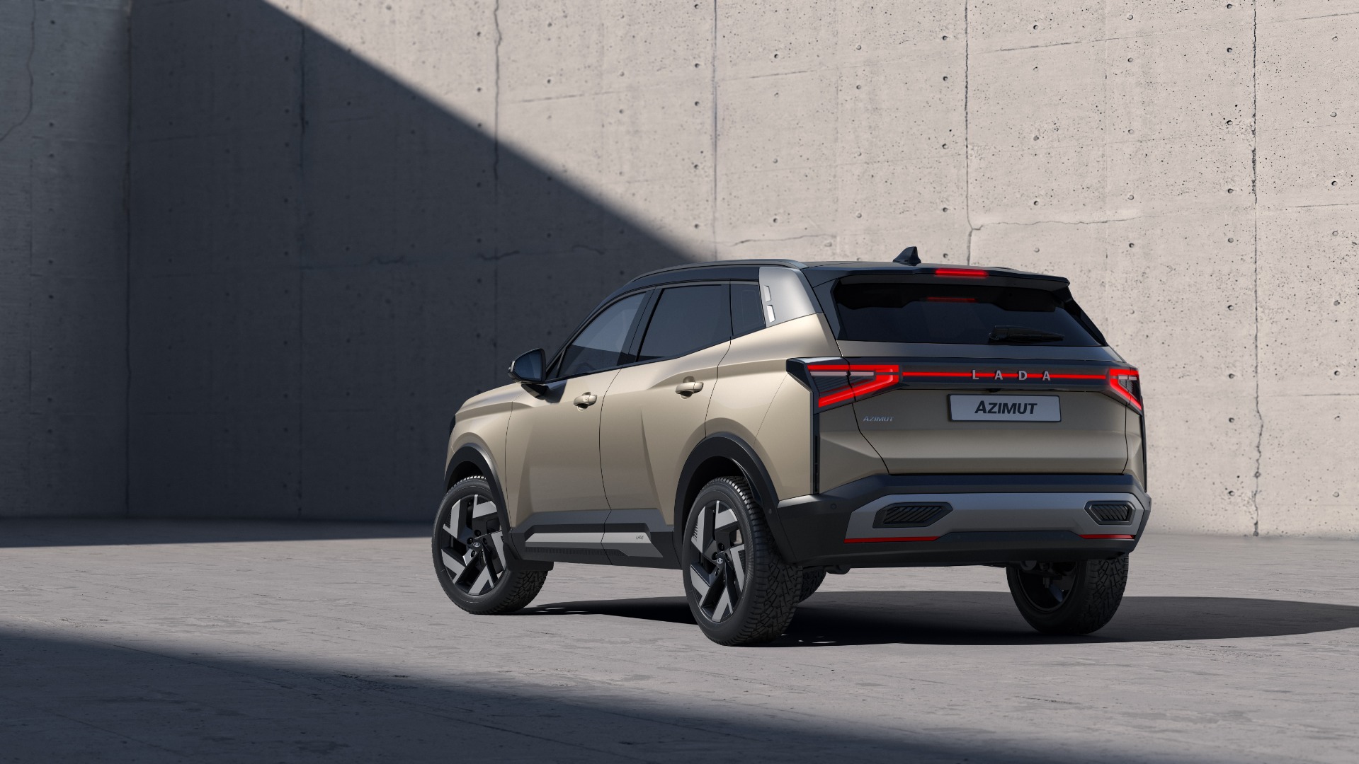 LADA Azimut сзади и сбоку